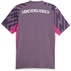 PUMA Borussia M&ouml;nchengladbach Replica kurzarm Torwarttrikot 2023/24 Herren 04 - purple charcoal/ravish S