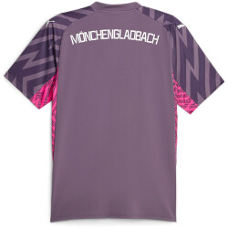 PUMA Borussia Mönchengladbach Replica kurzarm Torwarttrikot 2023/24 Herren 04 - purple charcoal/ravish M