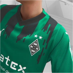 PUMA Borussia M&ouml;nchengladbach Replica Ausw&auml;rtstrikot 2023/24 Herren 03 - power green/puma black S