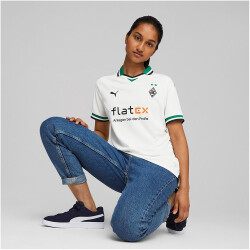 PUMA Borussia Mönchengladbach Replica Heimtrikot 2023/24 Damen 01 - PUMA white/power green XS