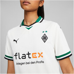 PUMA Borussia Mönchengladbach Replica Heimtrikot 2023/24 Damen 01 - PUMA white/power green XS