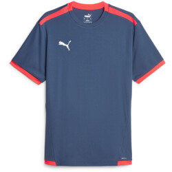 PUMA teamLIGA Trainingsshirt Herren 55 - inky blue/fire...