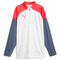 PUMA individualCUP 1/4-Zip Top Kinder 53 - puma white/fire orchid 128