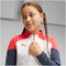PUMA individualCUP 1/4-Zip Top Kinder 53 - puma white/fire orchid 128