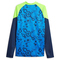 PUMA individualCUP 1/4-Zip Top Herren 54 - persian blue/pro green S
