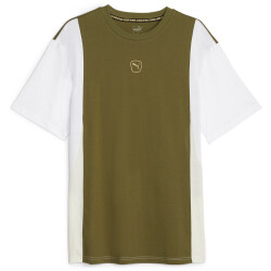 PUMA King Top T-Shirt Herren 02 - olive drab/alpine snow XS