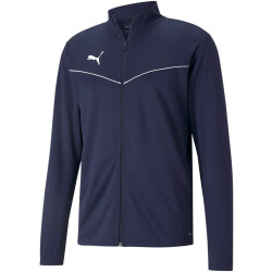PUMA teamRISE Trainingsjacke peacoat/puma white XS