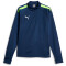 PUMA teamLIGA 1/4-Zip Top 54 - persian blue/pro green S