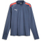 PUMA teamLIGA 1/4-Zip Top 53 - inky blue/fire orchid 3XL
