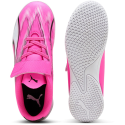 PUMA Ultra Play IT V Hallen-Fußballschuhe Kinder 01 - poison pink/puma white/puma black 32