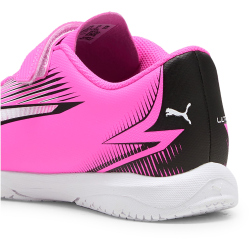 PUMA Ultra Play IT V Hallen-Fußballschuhe Kinder 01 - poison pink/puma white/puma black 32