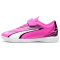 PUMA Ultra Play IT V Hallen-Fußballschuhe Kinder 01 - poison pink/puma white/puma black 36