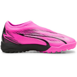 PUMA Ultra Match LL TT + Mid Multinocken-Fußballschuhe Kinder 01 - poison pink/puma white/puma black 38