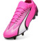 PUMA Ultra Match MxSG Stollen-Fußballschuhe Herren 01 - poison pink/puma white/puma black 45