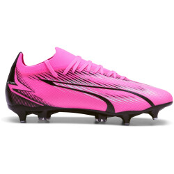 PUMA Ultra Match MxSG Stollen-Fußballschuhe Herren 01 - poison pink/puma white/puma black 48.5