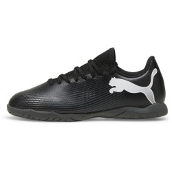 PUMA Future 7 Play IT Hallen-Fußballschuhe Kinder 02 - PUMA black/PUMA white 38.5