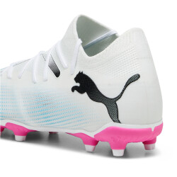 PUMA Future 7 Match FG/AG Fußballschuhe Kinder 01 - PUMA white/PUMA black/poison pink 33