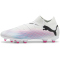 PUMA Future 7 Pro FG/AG Fu&szlig;ballschuhe Kinder 01 - PUMA white/PUMA black/poison pink 28