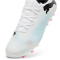 PUMA Future 7 Play MG Multi-Ground Fußballschuhe Herren 01 - PUMA white/PUMA black/poison pink 42.5