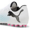 PUMA Future 7 Play MG Multi-Ground Fußballschuhe Herren 01 - PUMA white/PUMA black/poison pink 45