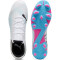 PUMA Future 7 Play FG/AG Fußballschuhe Herren 01 - PUMA white/PUMA black/poison pink 45