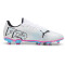 PUMA Future 7 Play FG/AG Fußballschuhe Herren 01 - PUMA white/PUMA black/poison pink 45