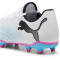 PUMA Future 7 Play FG/AG Fußballschuhe Herren 01 - PUMA white/PUMA black/poison pink 45