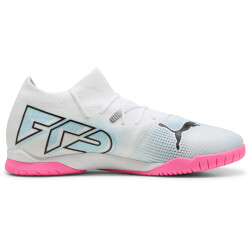 PUMA Future 7 Match IT Hallen-Fußballschuhe Herren 01 - PUMA white/PUMA black/poison pink 44