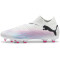 PUMA Future 7 Pro FG/AG Fußballschuhe Herren 01 - PUMA white/PUMA black/poison pink 44