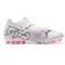 PUMA Future 7 Ultimate MG Multi-Ground Fußballschuhe Herren 01 - PUMA white/PUMA black/poison pink 37.5