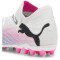 PUMA Future 7 Ultimate MG Multi-Ground Fußballschuhe Herren 01 - PUMA white/PUMA black/poison pink 45