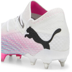 PUMA Future 7 Ultimate MxSG Stollen-Fußballschuhe Herren 01 - PUMA white/PUMA black/poison pink 35.5