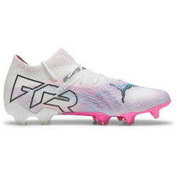PUMA Future 7 Ultimate FG/AG Fußballschuhe Herren 01 - PUMA white/PUMA black/poison pink 37.5