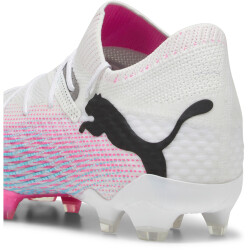 PUMA Future 7 Ultimate FG/AG Fußballschuhe Herren 01 - PUMA white/PUMA black/poison pink 37.5
