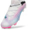 PUMA Future 7 Ultimate FG/AG Fußballschuhe Herren 01 - PUMA white/PUMA black/poison pink 37.5