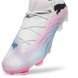 PUMA Future 7 Ultimate FG/AG Fußballschuhe Herren 01 - PUMA white/PUMA black/poison pink 47