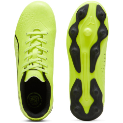 PUMA King Match FG/AG Fu&szlig;ballschuhe Kinder 04 - electric lime/puma black/poison pink 32