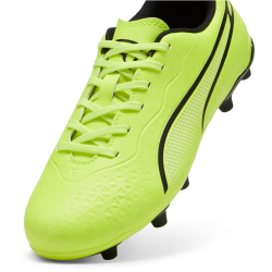 PUMA King Match FG/AG Fu&szlig;ballschuhe Kinder 04 - electric lime/puma black/poison pink 32