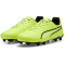 PUMA King Match FG/AG Fu&szlig;ballschuhe Kinder 04 - electric lime/puma black/poison pink 32