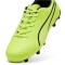 PUMA King Match FG/AG Fußballschuhe Kinder 04 - electric lime/puma black/poison pink 36