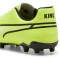 PUMA King Match FG/AG Fußballschuhe Kinder 04 - electric lime/puma black/poison pink 36
