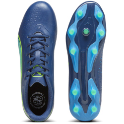 PUMA King Match FG/AG Fu&szlig;ballschuhe 02 - persian blue/pro green/ultra blue 42