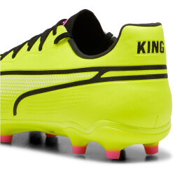 PUMA King Pro FG/AG Fußballschuhe 05 - electric lime/puma black/poison pink 41