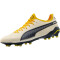 PUMA King Ultimate FG/AG Fußballschuhe 05 - alpine snow/asphalt/yellow blaze 39