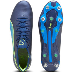 PUMA King Ultimate MxSG Stollen-Fußballschuhe Herren 02 - persian blue/pro green/ultra blue 41