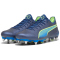 PUMA King Ultimate MxSG Stollen-Fußballschuhe Herren 02 - persian blue/pro green/ultra blue 42.5