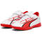 PUMA Ultra Play IT V Hallen-Fußballschuhe Kinder 01 - PUMA white/PUMA black/fire orchid 38.5