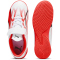 PUMA Ultra Play IT V Hallen-Fußballschuhe Kinder 01 - PUMA white/PUMA black/fire orchid 38.5