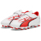 PUMA Ultra Play FG/AG V Fu&szlig;ballschuhe Kinder 01 - PUMA white/PUMA black/fire orchid 30