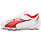 PUMA Ultra Play FG/AG V Fu&szlig;ballschuhe Kinder 01 - PUMA white/PUMA black/fire orchid 30